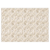 Gold Zebra Print Tischdecke (Vorderseite (Horizontal))