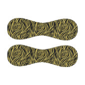 Gold Zebra Stripes Baseball (Paneele)