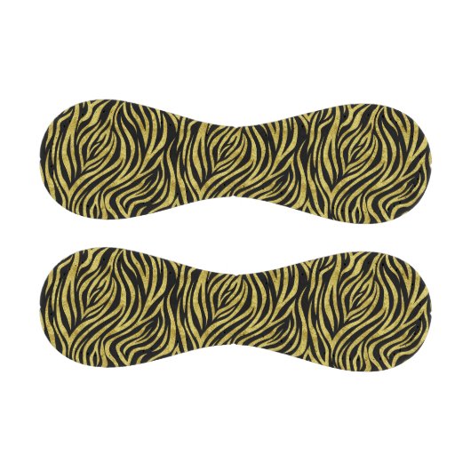 Gold Zebra Stripes Baseball (Paneele)