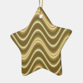 Gold zeichnet Muster Keramikornament (Links)