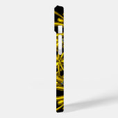 GOLD ZELLTISCHE KNOTEN, ZWEI DRAGONEN UND GEMSTONS Case-Mate iPhone HÜLLE (Rückseite / Links)