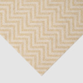 Gold Zickzack Seidenpapier (Ausschnitt)
