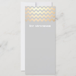 Gold Zig Zag Muster Black