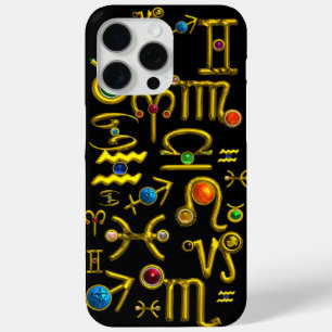 GOLD ZODIAC BIRTHDAY JEWELS,GEMSTONES,ASTROLOGIE Case-Mate iPhone HÜLLE
