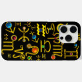 GOLD ZODIAC BIRTHDAY JEWELS,GEMSTONES,ASTROLOGIE Case-Mate iPhone HÜLLE (Rückseite (Horizontal))