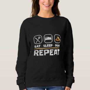 Gold zur Prospektion von East Sleep Pan Wiederholu Sweatshirt