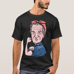 Golda Meir israelische Flagge Power Girl T-Shirt