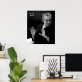 Golda Meir, israelischer Ministerpräsident Poster (Heimbüro)