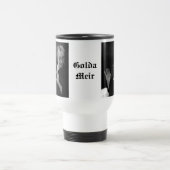 Golda Meir, israelischer Premierminister Reisebecher (Mittel)