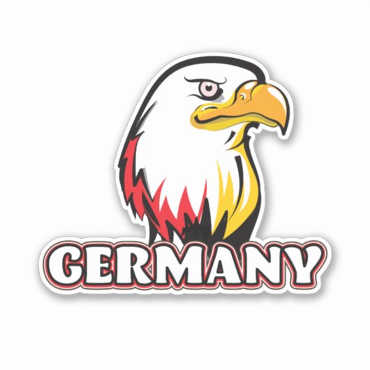 Goldadler Aufkleber (Vorderseite)