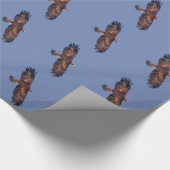 Goldadler Geschenkpapier (Ecke)