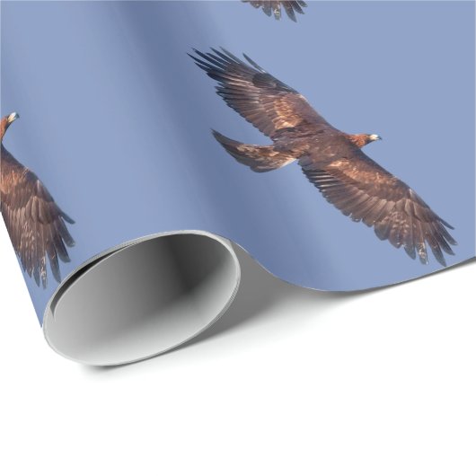 Goldadler Geschenkpapier (Rolleneckpunkt)