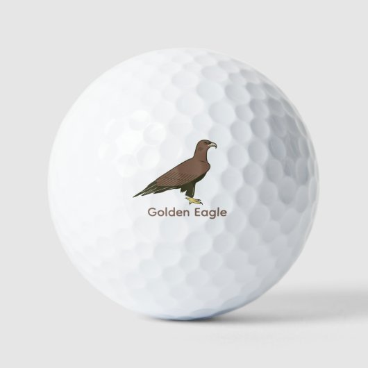 Goldadler Golfball (Vorderseite)