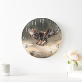 Goldadler Große Wanduhr (Zuhause)