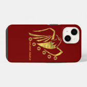 Goldadler iPhone Hülle (Rückseite (Horizontal))