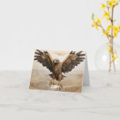 Goldadler Karte (Gelbe Blume)