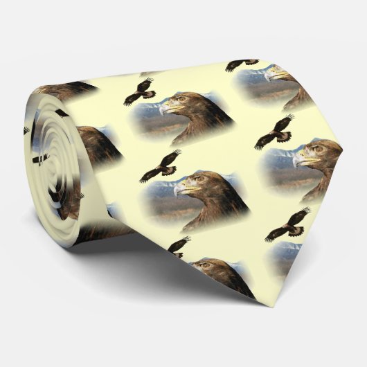Goldadler Krawatte (Gerollt)