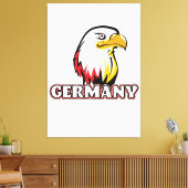 Goldadler Leinwanddruck (Insitu (Wohnzimmer))