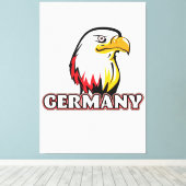 Goldadler Leinwanddruck (Insitu (Holzboden))