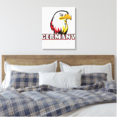 Goldadler Leinwanddruck (Insitu (Schlafzimmer))