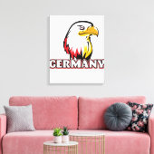 Goldadler Leinwanddruck (Insitu (Wohnzimmer))