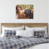 Goldadler Leinwanddruck (Insitu (Schlafzimmer))