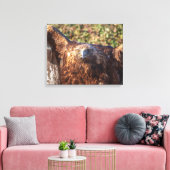 Goldadler Leinwanddruck (Insitu (Wohnzimmer))