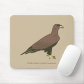 Goldadler Mousepad (Mit Mouse)
