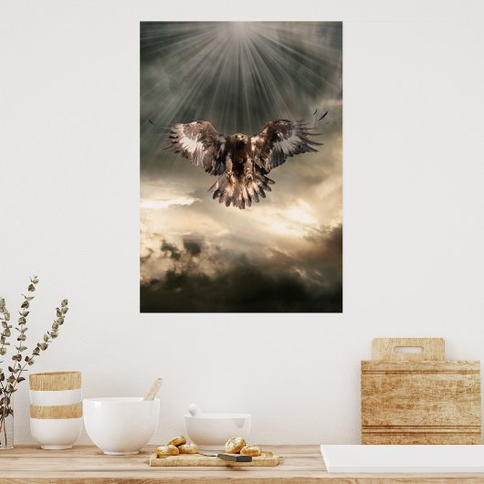 Goldadler Poster (Küche)