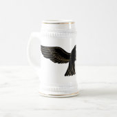 Goldadler Stein Bierglas (Vorderseite Links)