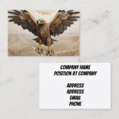 Goldadler Visitenkarte (Vorne/Hinten)