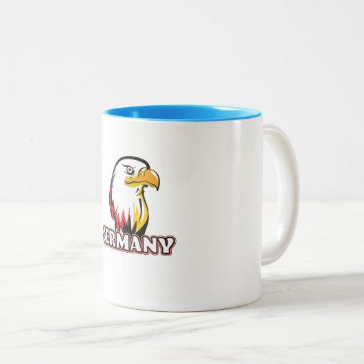 Goldadler Zweifarbige Tasse (VorderseiteRechts)