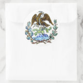 Goldadleraufkleber Runder Aufkleber (Tasche)