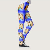 Goldadlerblau Leggings (Rechts)