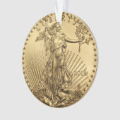 Goldadlermünze Ornament (Vorderseite)