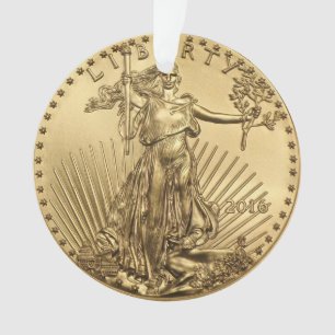 Goldadlermünze Ornament