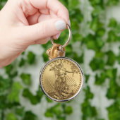 Goldadlermünze Schlüsselanhänger (Hand)