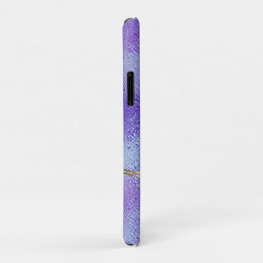 Goldakzent aus glänzendem Glas Case-Mate iPhone Hülle (Hinten/Rechts)