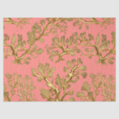 Goldalgen auf CoralTissue Seidenpapier (Vorderseite)