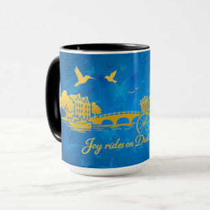 GoldAmsterdam Schwärmerischer Minimalistischer Rom Tasse