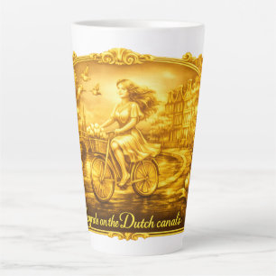 GoldAmsterdam Schwungvoll Minimalistisch Romantisc Milchtasse