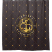 Goldanker Duschvorhang (Vorderseite)