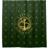 Goldanker Duschvorhang (Vorderseite)