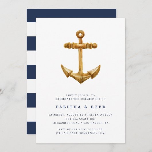 Goldanker | Einladung der Interessengruppe (Vorne/Hinten)