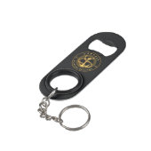 Goldanker Mini Flaschenöffner (Rückseite Schrägansicht)