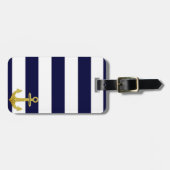 Goldanker-Seestreifen Gepäckanhänger (Vorderseite horizontal)