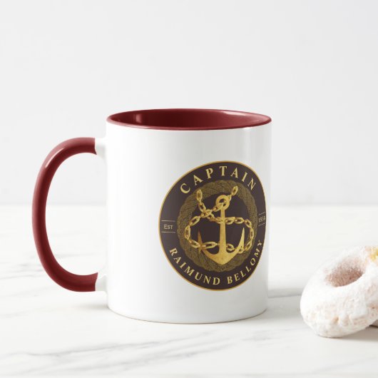 Goldanker Tasse (Mit Donut)