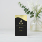 Goldanker Visitenkarte (Stehend Vorderseite)