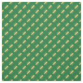 Goldants auf Grün Stoff (Muster)