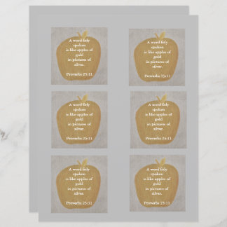 Goldäpfel auf Silber, Muster, Scrapbook